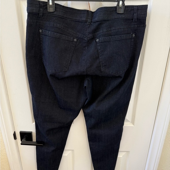 Democracy Women's Dark Indigo Skinny Jeans - Picture 6 of 6